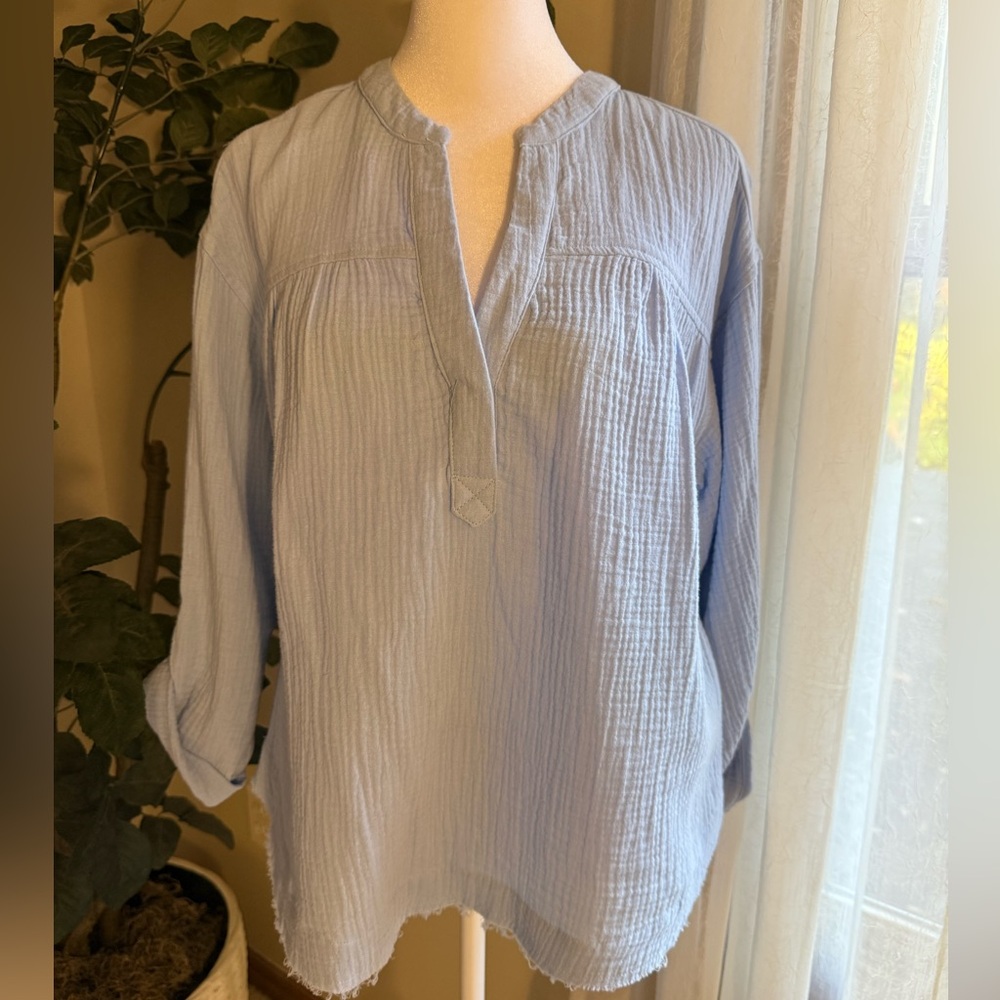 Light Blue Women's Blouse